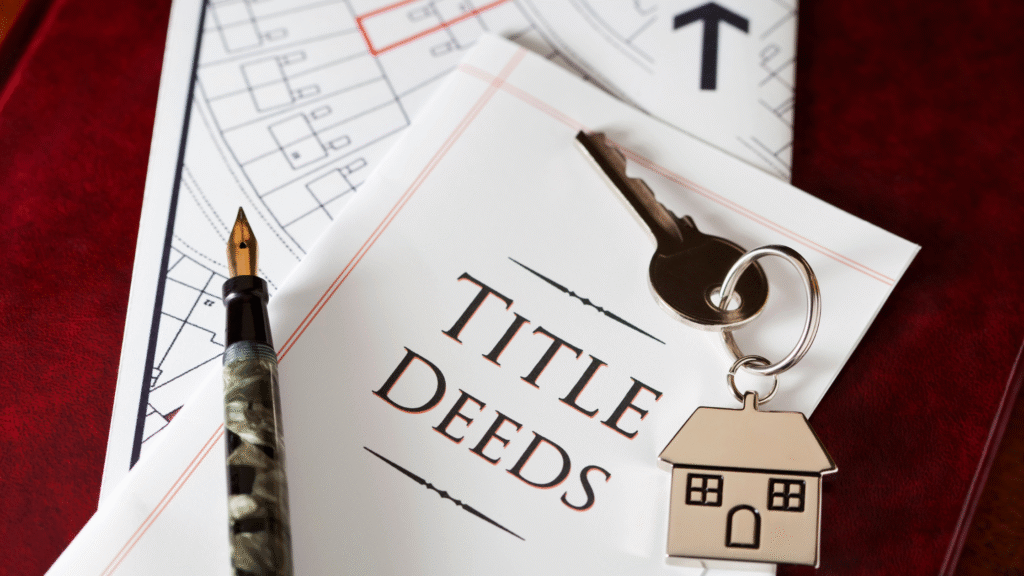 Property titles and ownership in real estate, understanding title types and ensuring a clear title for safe transactions.